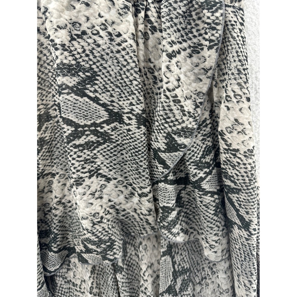 Ali & Kris Women's M Snake Print High Low Sleeveless Maxi Dress - Picture 6 of 10